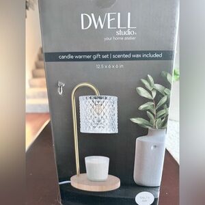 Gold and White Candle Warmer Gift Set